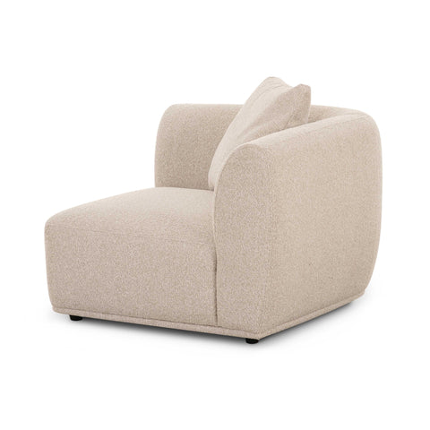 Timeless Minimalist Modern Parsons Upholstered Slipper Lounge Chair