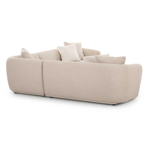 Sylvie Contemporary L-Shape Modular Sectional Sofa