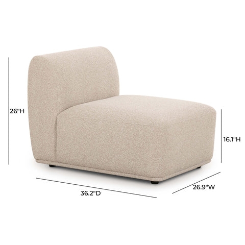 Timeless Minimalist Modern Slipper Lounge Chair