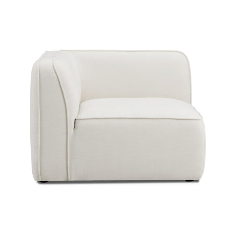 Timeless Minimalist Modern Modular Upholstered Slipper Lounge Chair