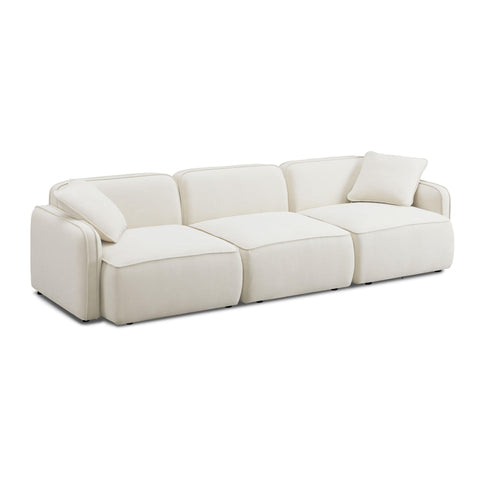 Travie Modular Sectional Sofa with Armrests in Linen