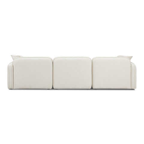 Travie Modular Sectional Sofa with Armrests in Linen