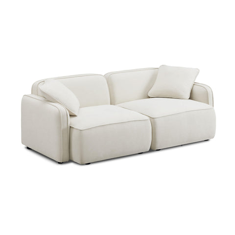 Travie Contemporary Upholstered Modular Sofa with Armrests