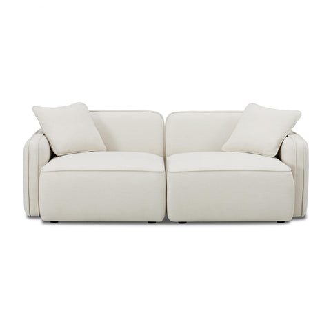 Travie Contemporary Upholstered Modular Sofa with Armrests
