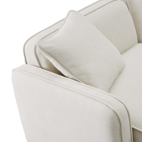 Travie Contemporary Upholstered Modular Sofa with Armrests