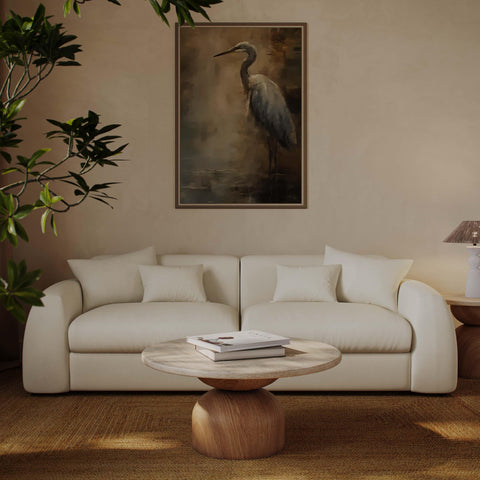 Kourtney Contemporary Standard Sofa with Curved Armrests