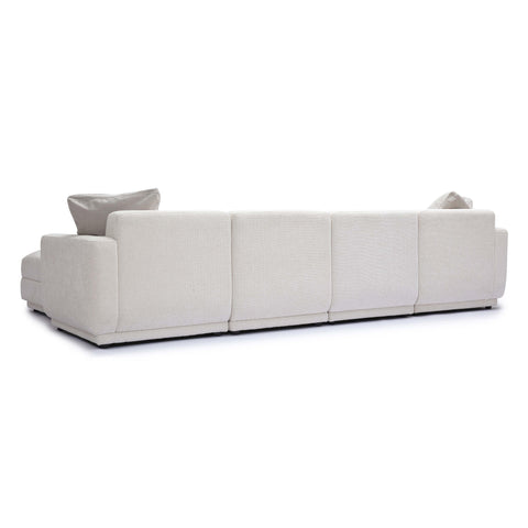 Perry Contemporary Chaise Sectional U Shape Modular Sofa