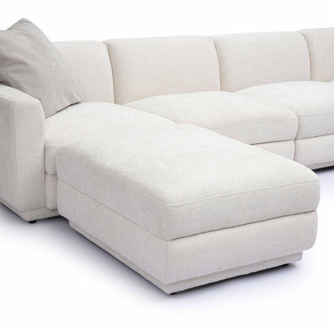 Perry Contemporary Chaise Sectional U Shape Modular Sofa