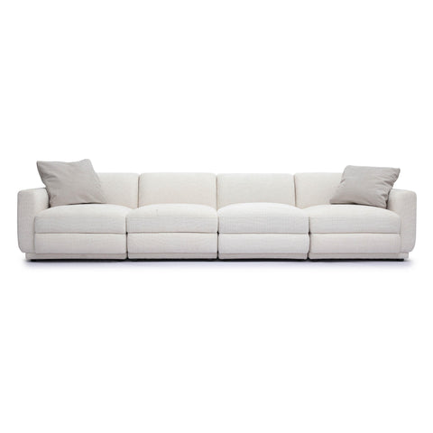 Perry Contemporary Chenille Modular Sofa