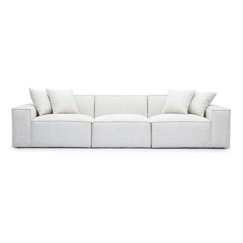 Mindy Contemporary Chenille Modular Sofa