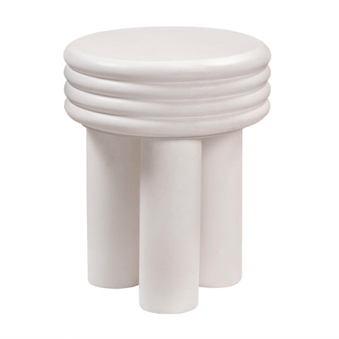 TOV Furniture Space Saving Modern Drum Center Table