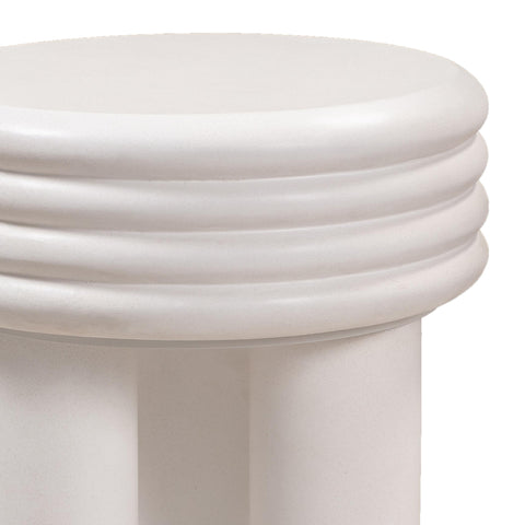 TOV Furniture Space Saving Modern Drum Center Table