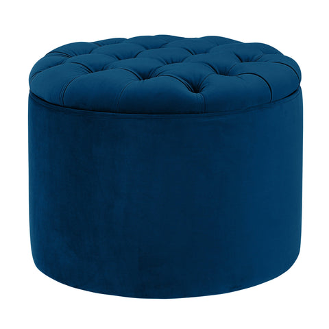 Space Saving Contemporary Tufted Storage Ottoman