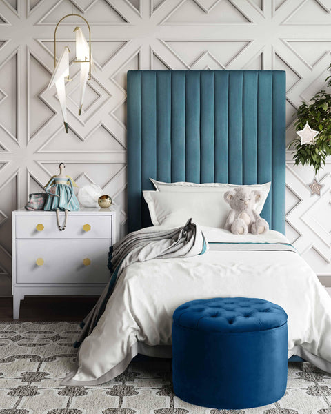 Space Saving Contemporary Tufted Storage Ottoman