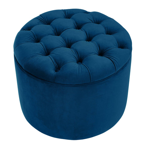 Space Saving Contemporary Tufted Storage Ottoman