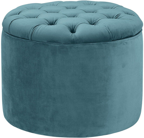 Space Saving Contemporary Tufted Storage Ottoman