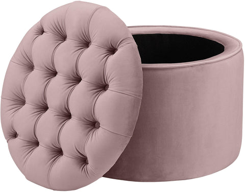 Space Saving Contemporary Tufted Storage Ottoman