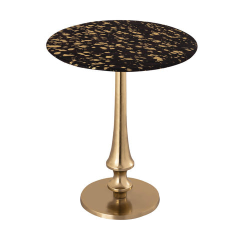 Space Saving Contemporary Drum Center Table Accent Table