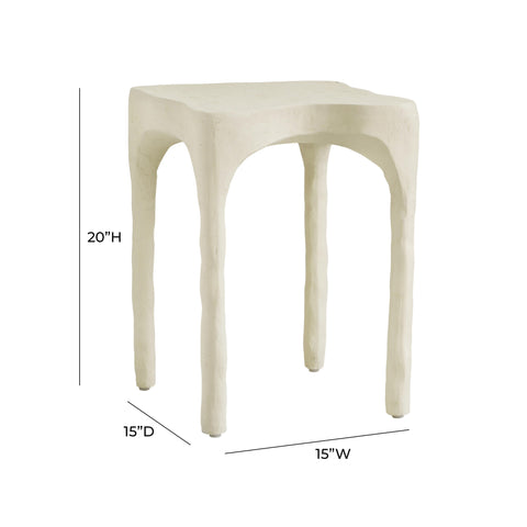TOV Furniture Skully Space Saving Contemporary Freeform Accent Table