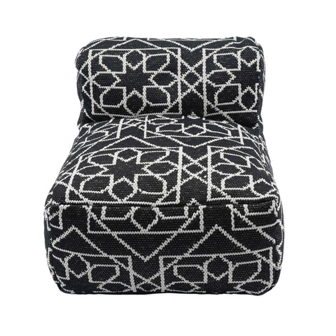 CHIARA Boho Geometric Pouf Ottoman Outdoor Furniture