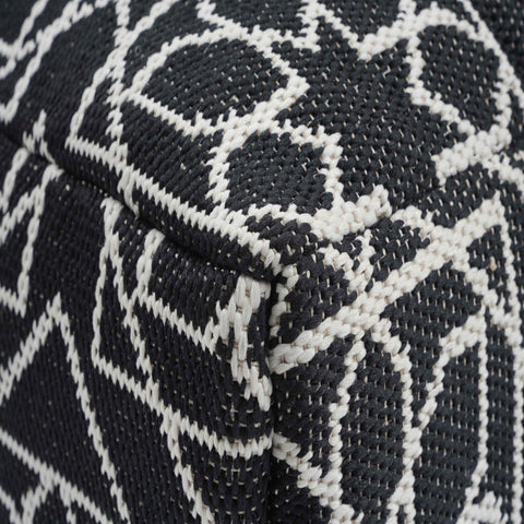 CHIARA Boho Geometric Pouf Ottoman Outdoor Furniture