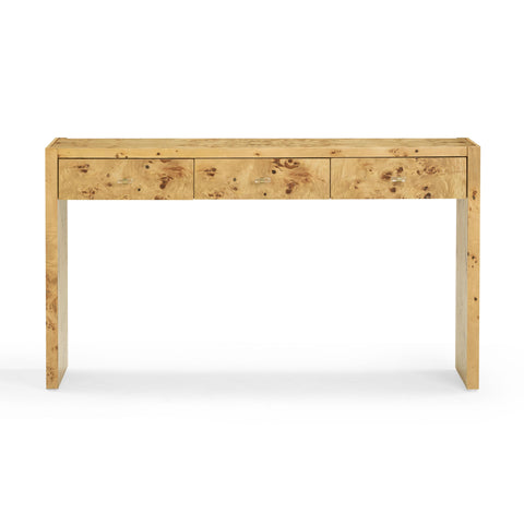 Brandyss Nature-Driven Modernist Contemporary Entryway Console