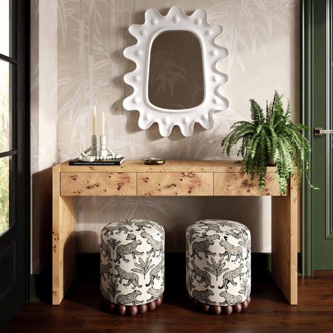 Brandyss Nature-Driven Modernist Contemporary Entryway Console