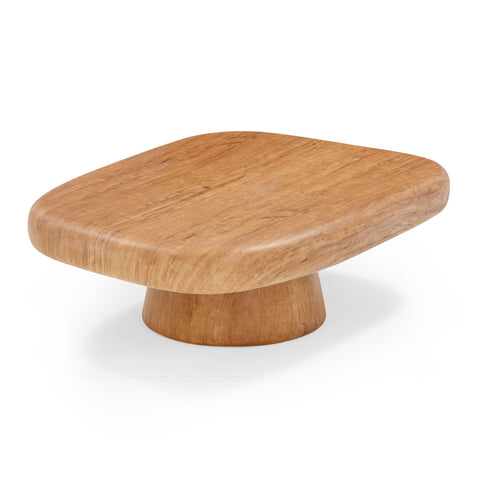 TOV Furniture Organic Freeform Drum Coffee Table