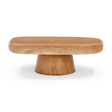 TOV Furniture Organic Freeform Drum Coffee Table