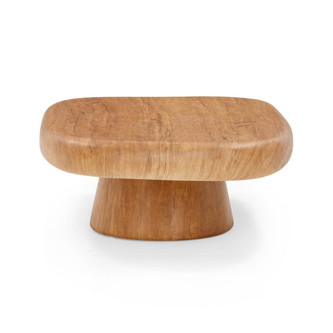 TOV Furniture Organic Freeform Drum Coffee Table