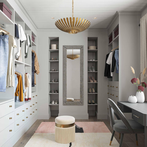 Melody Contemporary Fringe Pouf Ottoman