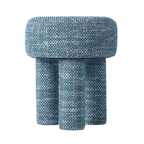 Claire Timeless Minimalist Mid Century Upholstered Accent Stool