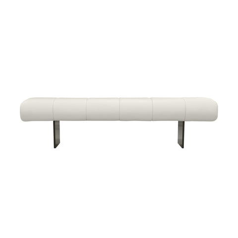 Outdoor Living & Garden Modern Lounge Bench Upholstered