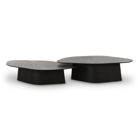 Roche Timeless Minimalist Nesting Table Set in Contemporary Style