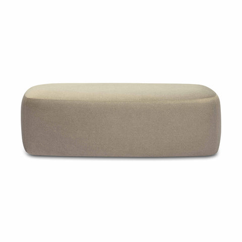 Timeless Minimalist Contemporary Upholstered Lounge Bench