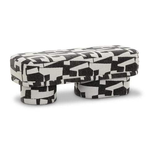 Expressive Renter Contemporary Upholstered Accent Bench