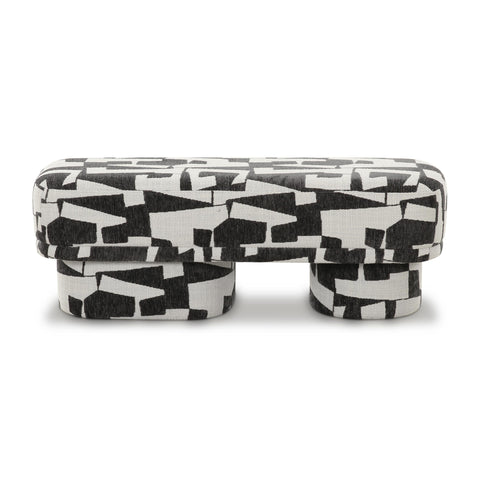 Expressive Renter Contemporary Upholstered Accent Bench