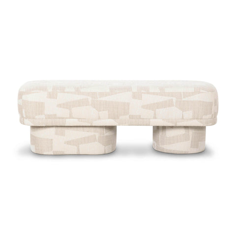 Expressive Renter Contemporary Upholstered Accent Bench