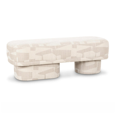 Expressive Renter Contemporary Upholstered Accent Bench