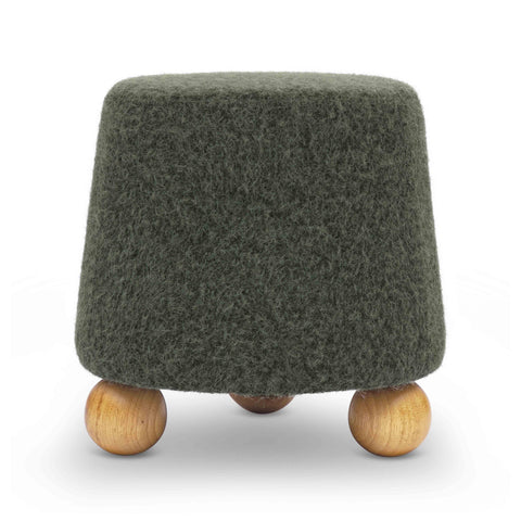 Timeless Minimalist Contemporary Upholstered Accent Stool