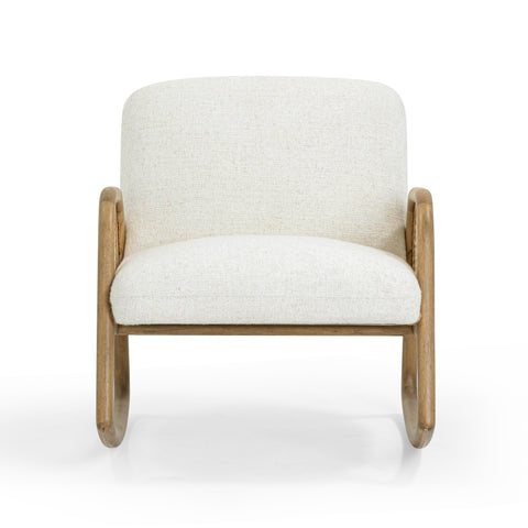 Timeless Minimalist Parsons Scandinavian Rocking Chair