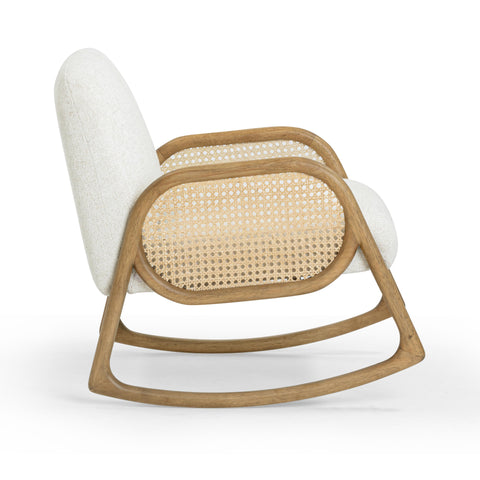 Timeless Minimalist Parsons Scandinavian Rocking Chair