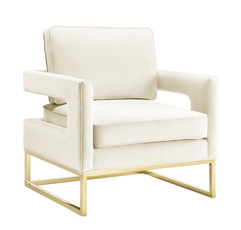 Timeless Minimalist Modern Upholstered Club Accent Chair