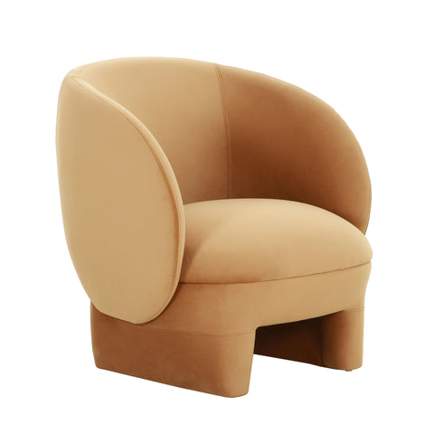 Timeless Minimalist Modern Barrel Accent Chair