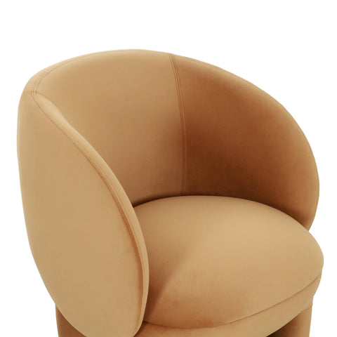 Timeless Minimalist Modern Barrel Accent Chair