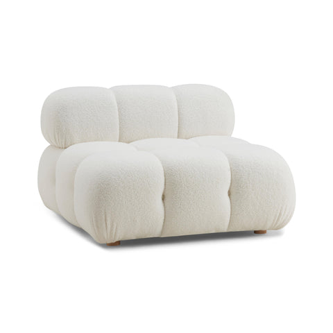 Timeless Minimalist Balloon Armless Club Lounge Chair
