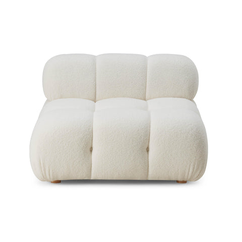 Timeless Minimalist Balloon Armless Club Lounge Chair