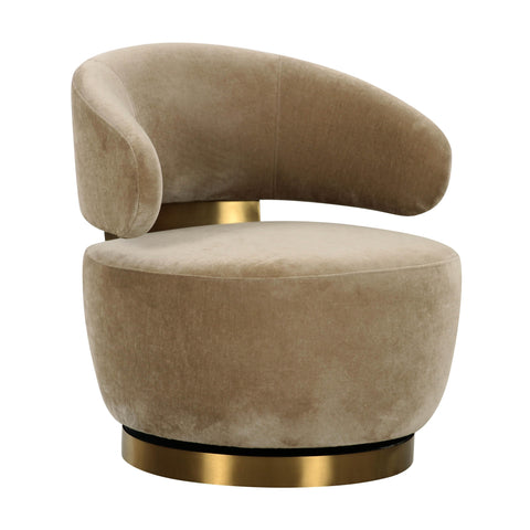 Austin Timeless Minimalist Barrel Lounge Chair