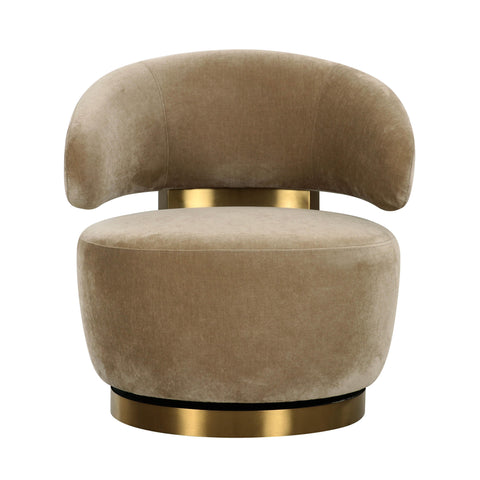 Austin Timeless Minimalist Barrel Lounge Chair