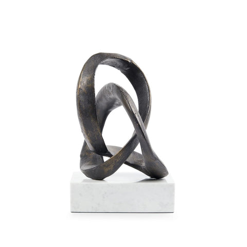 Decorating Essentials Handcrafted Knot Metal Sculpture